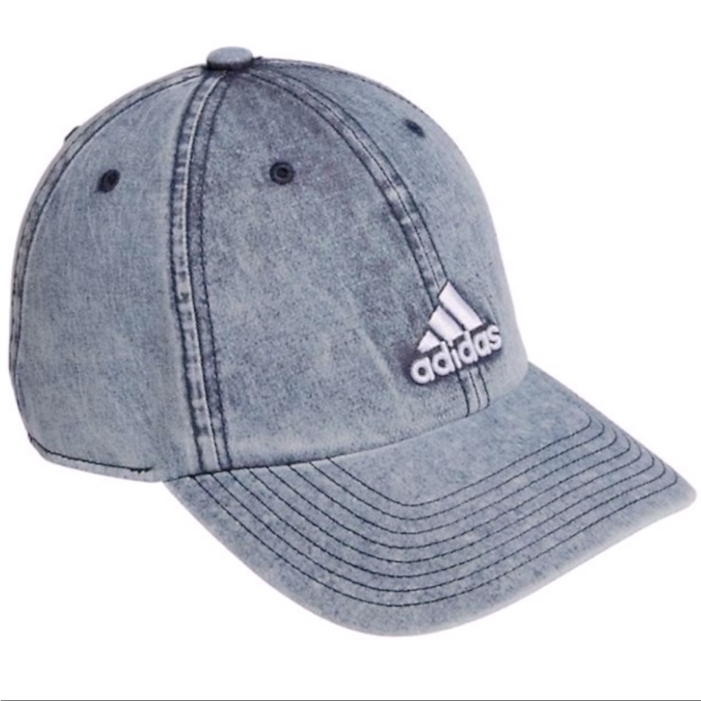 Adidas Retro Original Relaxed Denim Wash Relaxed Fit Strapback Cap